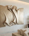 Metamorphosis 5.5 x 4 feet large 3D textured mixed media acrylic wall art on FRP base