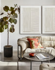 Multicolor 3D Minimalist Texture Painting - Parallel Tranquility - Artwallpainting