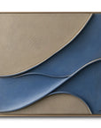 Multicolor 3D Topographic Sculptural Painting - Tide And Terrain - Artwallpainting