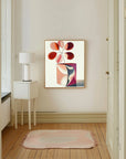 Multicolor Abstract Bloom Box-Soft And Warm Gradient Abstract Floral Wall Art - Artwallpainting