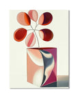 Multicolor Abstract Bloom Box-Soft And Warm Gradient Abstract Floral Wall Art - Artwallpainting