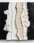 Multicolor Abstract Contrast Symphony - Artwallpainting
