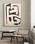 Multicolor Abstract Geometric Harmony Wall Art - Artwallpainting