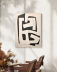 Multicolor Abstract Geometric Harmony Wall Art - Artwallpainting