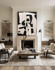 Multicolor Abstract Harmony Geometric Canvas - Artwallpainting