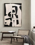 Multicolor Abstract Harmony Geometric Canvas - Artwallpainting