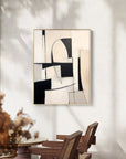 Multicolor Abstract Harmony Modern Geometric Wall Art - Artwallpainting