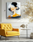 Multicolor Abstract Muse Portrait Canvas - Artwallpainting