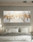 Multicolor Abstract Textured Canvas - Modern Luxury Wall Art For Interiors - Artwallpainting