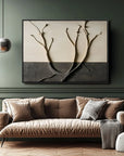 Multicolor Abstract Tree Branch Wall Art - Artwallpainting