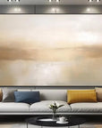 Multicolor Beige 3D Minimalist Painting On Canvas - Artwallpainting