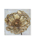 Multicolor Bloom-Abstract Texture Wall Art Of Three-Dimensional Flowers - Artwallpainting