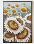 Multicolor Bloom Sunflower Bliss Canvas Painting For Home Decoration - Artwallpainting