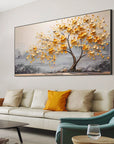 Multicolor Bloom Tree Canvas Painting For Home Decoration - Artwallpainting