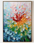Multicolor Blooming Radiance Canvas Painting For Home Decoration - Artwallpainting