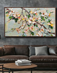 Multicolor Blooming Serenity Canvas Art - Artwallpainting