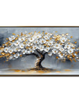 Multicolor Blooming Tree-Modern Light Luxury Abstract Tree Decorative Wall Art - Artwallpainting