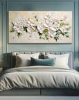 Multicolor Blossom Symphony-Hand Drawn Petal Texture Wall Art - Artwallpainting
