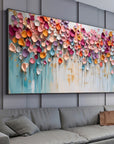 Multicolor Blossom Symphony Canvas Painting For Home Decoration - Artwallpainting