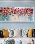 Multicolor Blossom Symphony Canvas Painting For Home Decoration - Artwallpainting