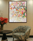 Multicolor Blossoms Of Serenity Canvas - Artwallpainting