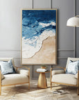 Multicolor Coastal Harmony A Canvas Painting For Home Decoration - Artwallpainting