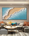 Multicolor Coastal Harmony Canvas Painting For Home Decoration - Artwallpainting