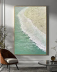 Multicolor Coastal Serenity Wall Art - Artwallpainting