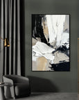 Multicolor Contemporary Textured Abstract Canvas Art For Sophisticated Interiors - Artwallpainting