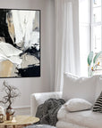 Multicolor Contemporary Textured Abstract Canvas Art For Sophisticated Interiors - Artwallpainting