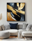 Multicolor Crescendo Canvas Painting For Home Decoration - Artwallpainting