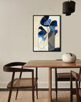 Multicolor Curved Silence-Modern Minimalist Abstract Plant Wall Art - Artwallpainting