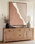 Multicolor Desert Flow-Natural Abstract Earth Texture Wall Art - Artwallpainting