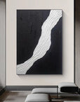 Multicolor Divided Harmony Textured Canvas - Artwallpainting
