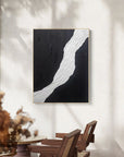 Multicolor Divided Harmony Textured Canvas - Artwallpainting