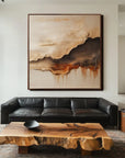 Multicolor Drifting Horizons - Abstract Art - Artwallpainting