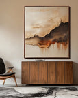 Multicolor Drifting Horizons - Abstract Art - Artwallpainting