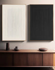 Multicolor Dual Symmetry Canvas Painting For Home Decoration Set Of 2 - Artwallpainting