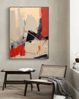 Multicolor Dynamic Abstract Wall Art - Artwallpainting