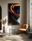 Multicolor Dynamic Flow Abstract Canvas - Artwallpainting