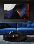 Multicolor Dynamic Forms Abstract Art - Artwallpainting