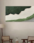 Multicolor Earth Layers Textured Abstract Art - Artwallpainting