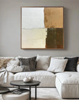 Multicolor Earthly Harmony Geometric Balance - Artwallpainting