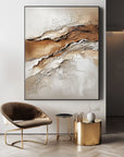 Multicolor Earthy Texture And Soft Tones 2 - Textured Abstract Painting - Artwallpainting