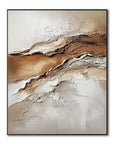 Multicolor Earthy Texture And Soft Tones 2 - Textured Abstract Painting - Artwallpainting