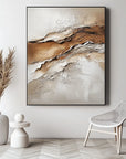Multicolor Earthy Texture And Soft Tones 2 - Textured Abstract Painting - Artwallpainting