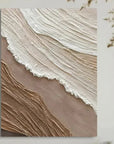 Multicolor Earthy Textured Abstract Wall Art - Artwallpainting