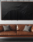 Multicolor Ebony Horizon Abstract Art - Artwallpainting