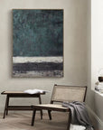 Multicolor Echoes Of Serenity Abstract Canvas Wall Art - Artwallpainting