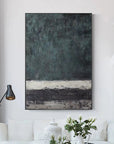 Multicolor Echoes Of Serenity Abstract Canvas Wall Art - Artwallpainting